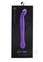 Nu Sensuelle Ace Pro Prostate And G-spot Rechargeable Silicone Vibrator - Purple